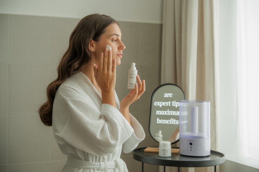 a photograph of a serene woman in her la 1sDxSchqS9 6Quu4M9q eA bk4RZlmJSxCq0MvxpfXzLg